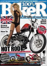 100% Biker # 134 Magazine Back Copies Magizines Mags