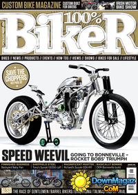 100% Biker # 219 Magazine Back Copies Magizines Mags