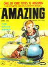 Amazing Stories April 1958 Magazine Back Copies Magizines Mags