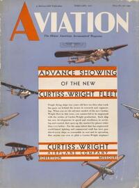 Aviation Week & Space Technology February 1931 Magazine Back Copies Magizines Mags
