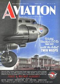 Aviation Week & Space Technology March 1938 Magazine Back Copies Magizines Mags
