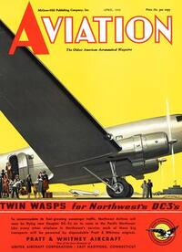 Aviation Week & Space Technology April 1939 Magazine Back Copies Magizines Mags