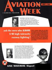 Aviation Week & Space Technology June 1950 Magazine Back Copies Magizines Mags