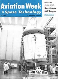 Aviation Week & Space Technology March 1965 Magazine Back Copies Magizines Mags