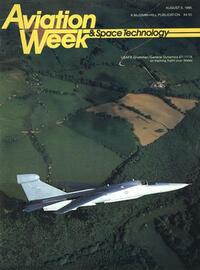 Aviation Week & Space Technology August 1985 Magazine Back Copies Magizines Mags