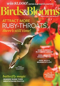 Birds & Blooms September 2017 Magazine Back Copies Magizines Mags