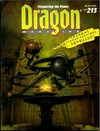 Dragon # 213 Magazine Back Copies Magizines Mags