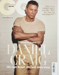 GQ British April 2020 Magazine Back Copies Magizines Mags