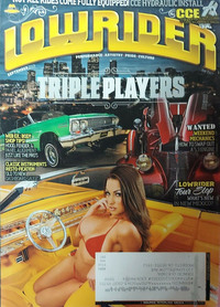 Lowrider September 2013 Magazine Back Copies Magizines Mags