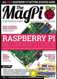 MagPi # 49, September 2016 Magazine Back Copies Magizines Mags