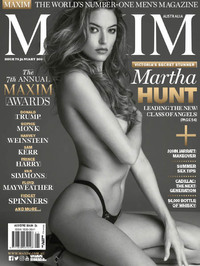 Maxim Australia # 76, January 2018 Magazine Back Copies Magizines Mags