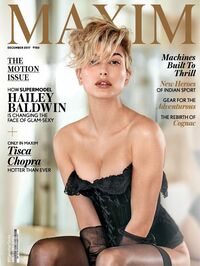 Maxim India December 2017 Magazine Back Copies Magizines Mags