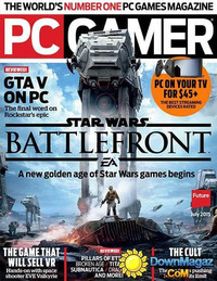 PC Gamer July 2015 Magazine Back Copies Magizines Mags