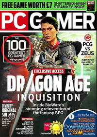 PC Gamer (UK) September 2014 Magazine Back Copies Magizines Mags