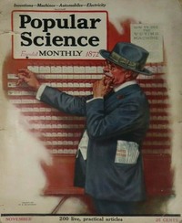 Popular Science November 1920 Magazine Back Copies Magizines Mags