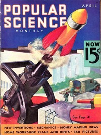 Popular Science April 1936 Magazine Back Copies Magizines Mags