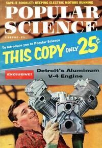 Popular Science February 1959 Magazine Back Copies Magizines Mags