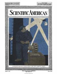 Scientific American August 1918 Magazine Back Copies Magizines Mags