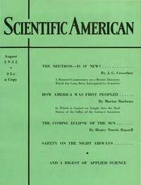 Scientific American August 1932 Magazine Back Copies Magizines Mags