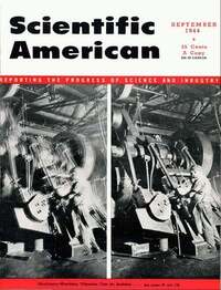 Scientific American September 1944 Magazine Back Copies Magizines Mags