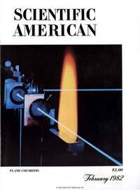 Scientific American February 1982 Magazine Back Copies Magizines Mags