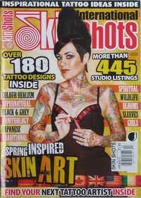 Skin Shots April/May 2010 Magazine Back Copies Magizines Mags