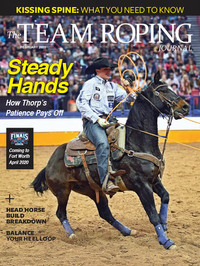 Team Roping Journal February 2020 Magazine Back Copies Magizines Mags