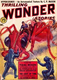 Thrilling Wonder Stories December 1938 Magazine Back Copies Magizines Mags