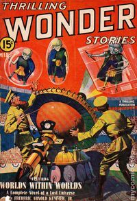 Thrilling Wonder Stories March 1940 Magazine Back Copies Magizines Mags