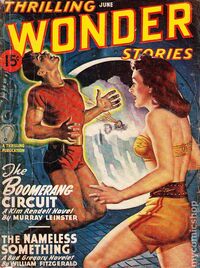 Thrilling Wonder Stories June 1947 Magazine Back Copies Magizines Mags