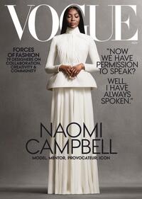 Vogue November 2020 Magazine Back Copies Magizines Mags