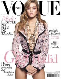 Vogue France March 2016 Magazine Back Copies Magizines Mags
