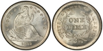 U.S. 10-cent Dime 1839 Coin
