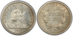 U.S. 10-cent Dime 1840 Coin
