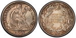 U.S. 10-cent Dime 1889 Coin