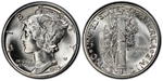U.S. 10-cent Dime 1939 Coin