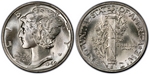 U.S. 10-cent Dime 1940 Coin