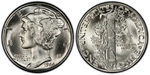U.S. 10-cent Dime 1944 Coin