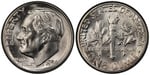 U.S. 10-cent Dime 1954 Coin