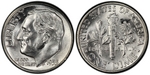 U.S. 10-cent Dime 1955 Coin