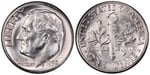 U.S. 10-cent Dime 1959 Coin