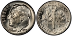 U.S. 10-cent Dime 1974 Coin