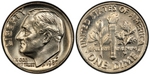 U.S. 10-cent Dime 1980 Coin