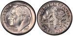 U.S. 10-cent Dime 1981 Coin