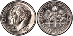 U.S. 10-cent Dime 1986 Coin