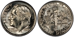 U.S. 10-cent Dime 1989 Coin