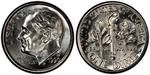 U.S. 10-cent Dime 1990 Coin