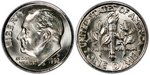 U.S. 10-cent Dime 1992 Coin