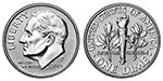 U.S. 10-cent Dime 2015 Coin