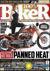 100% Biker # 192 Magazine Back Copies Magizines Mags